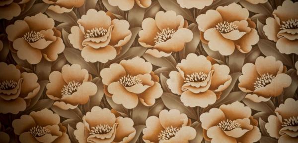 Papier peint années 70