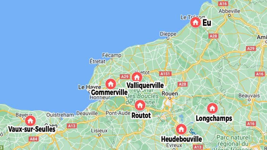 Carte des portes ouvertes à découvrir du 13 au 15 octobre 2023