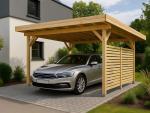 Carport en bois : alliez protection, esthétique et polyvalence
