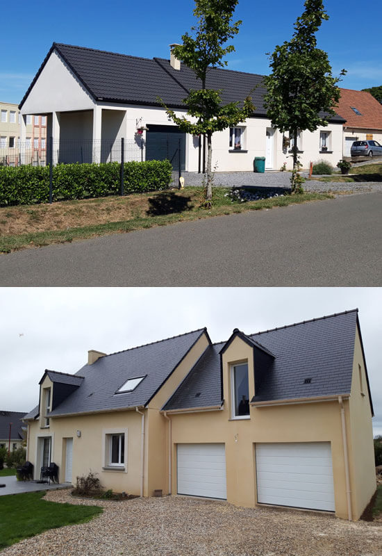 Projets de création d'extension de maisons